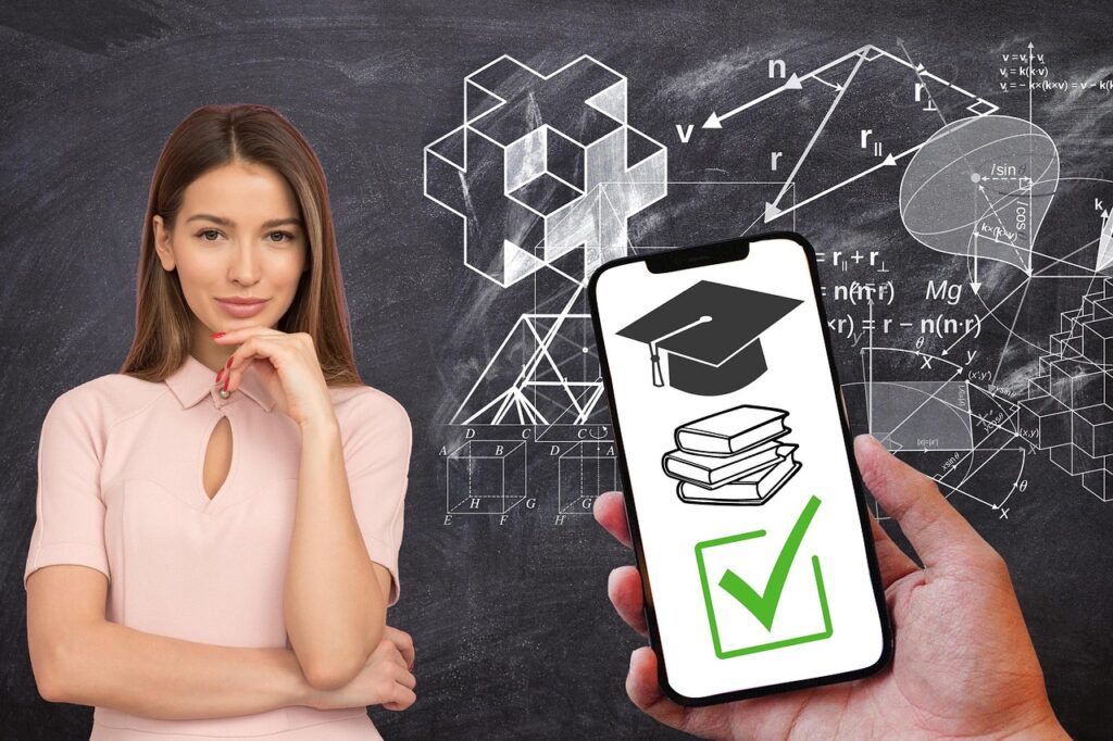 Kreatorka online kursa koja organizuje digitalne materijale i snima lekcije